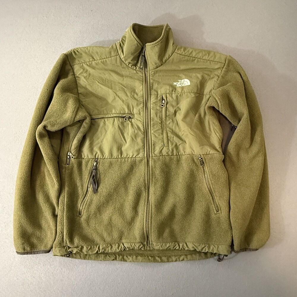 The North Face Vented Full Zip Green Men's Jacket-Size Men's- Medium -EUC